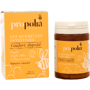 Gélules Confort digestif Propolis, Argile, Pollen, Algues Marines