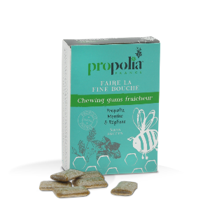 Chewing-gums Propolis, Menthe, Réglisse - PROPOLIA